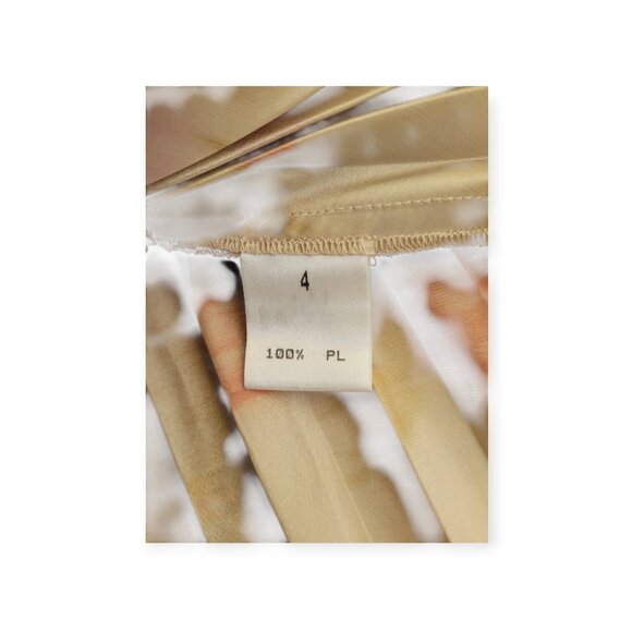 Behnaz Sarafpour romantic pastel floral pleated midi structured skirt size XS - Picture 11 of 14